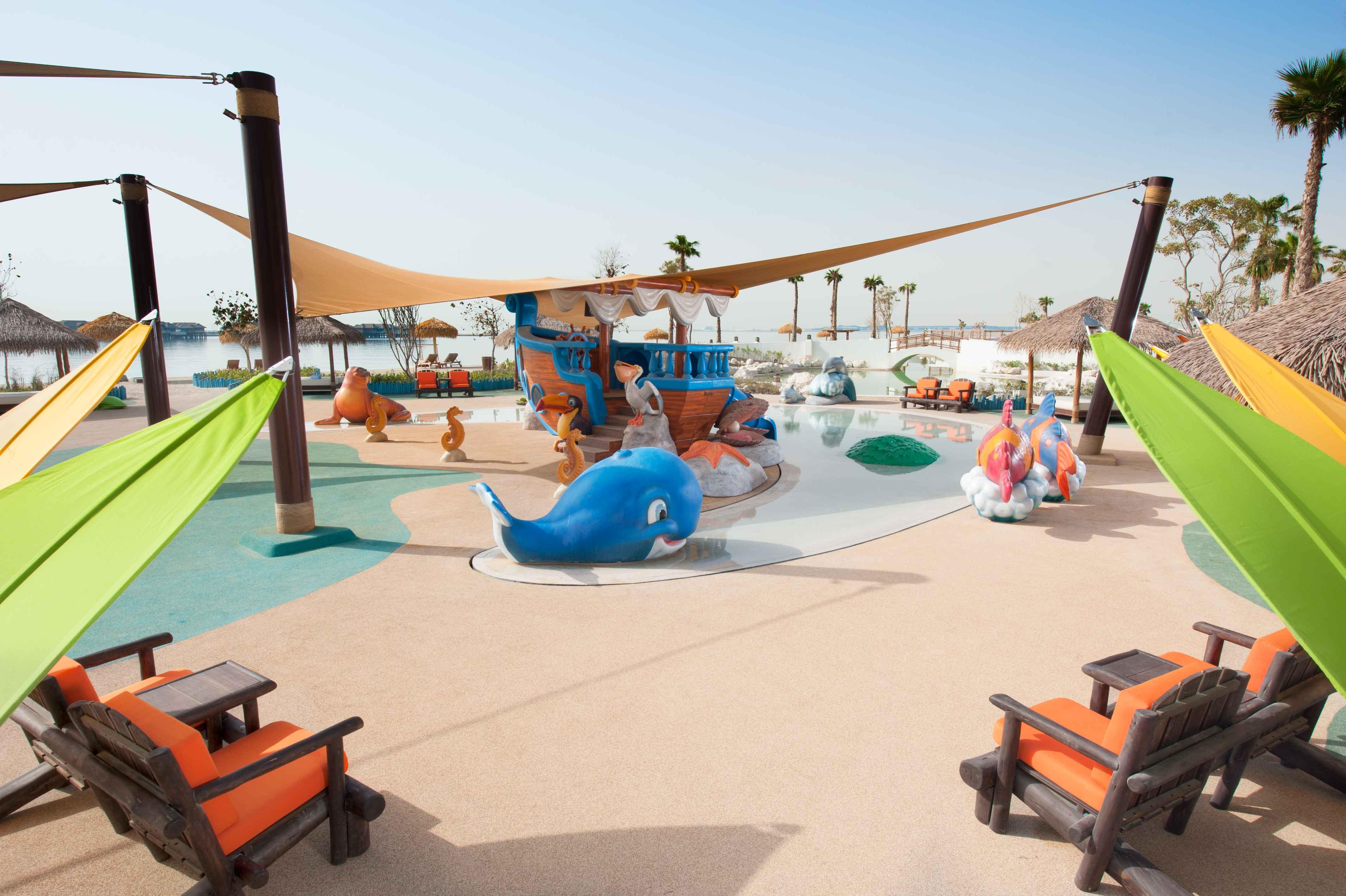 Banana Island Resort Doha By Anantara Esterno foto The Children's Play Area