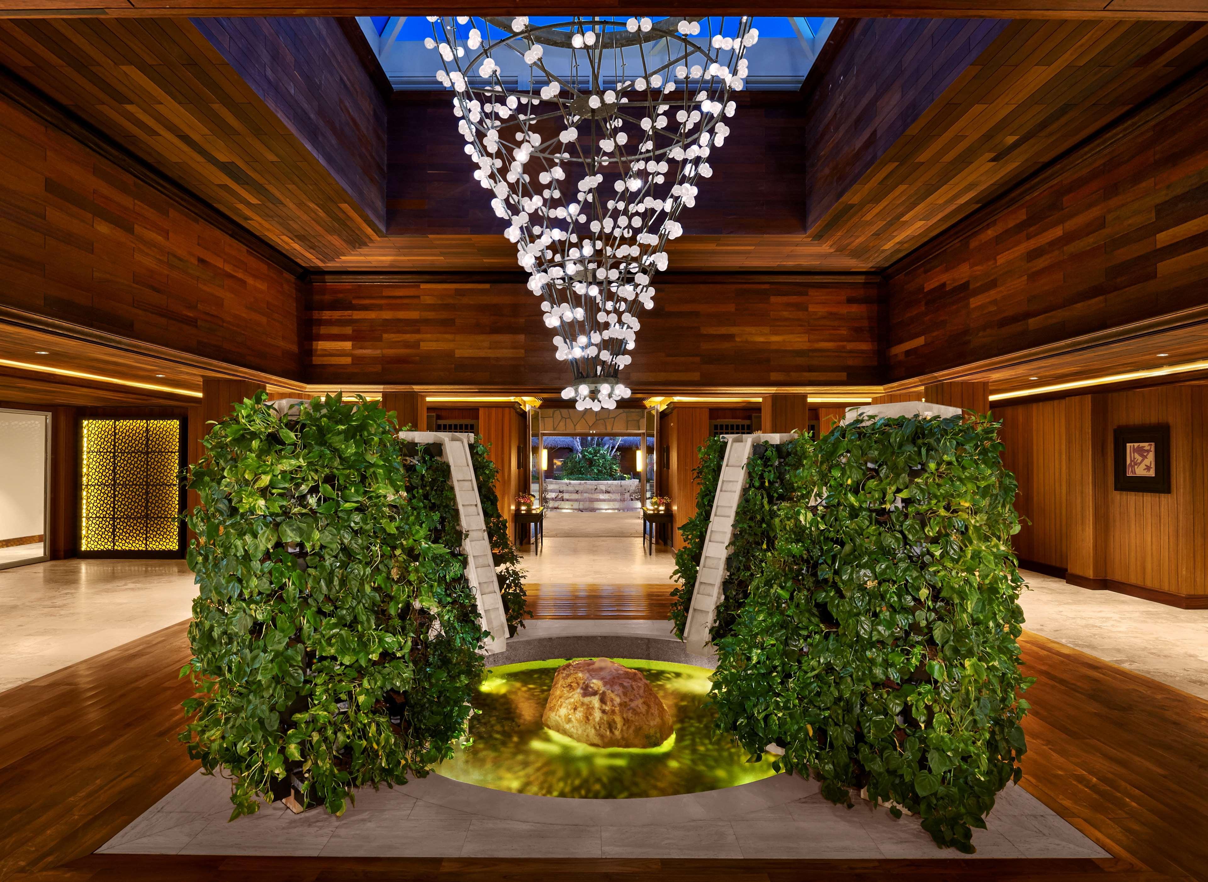 Banana Island Resort Doha By Anantara Esterno foto The lobby of the hotel