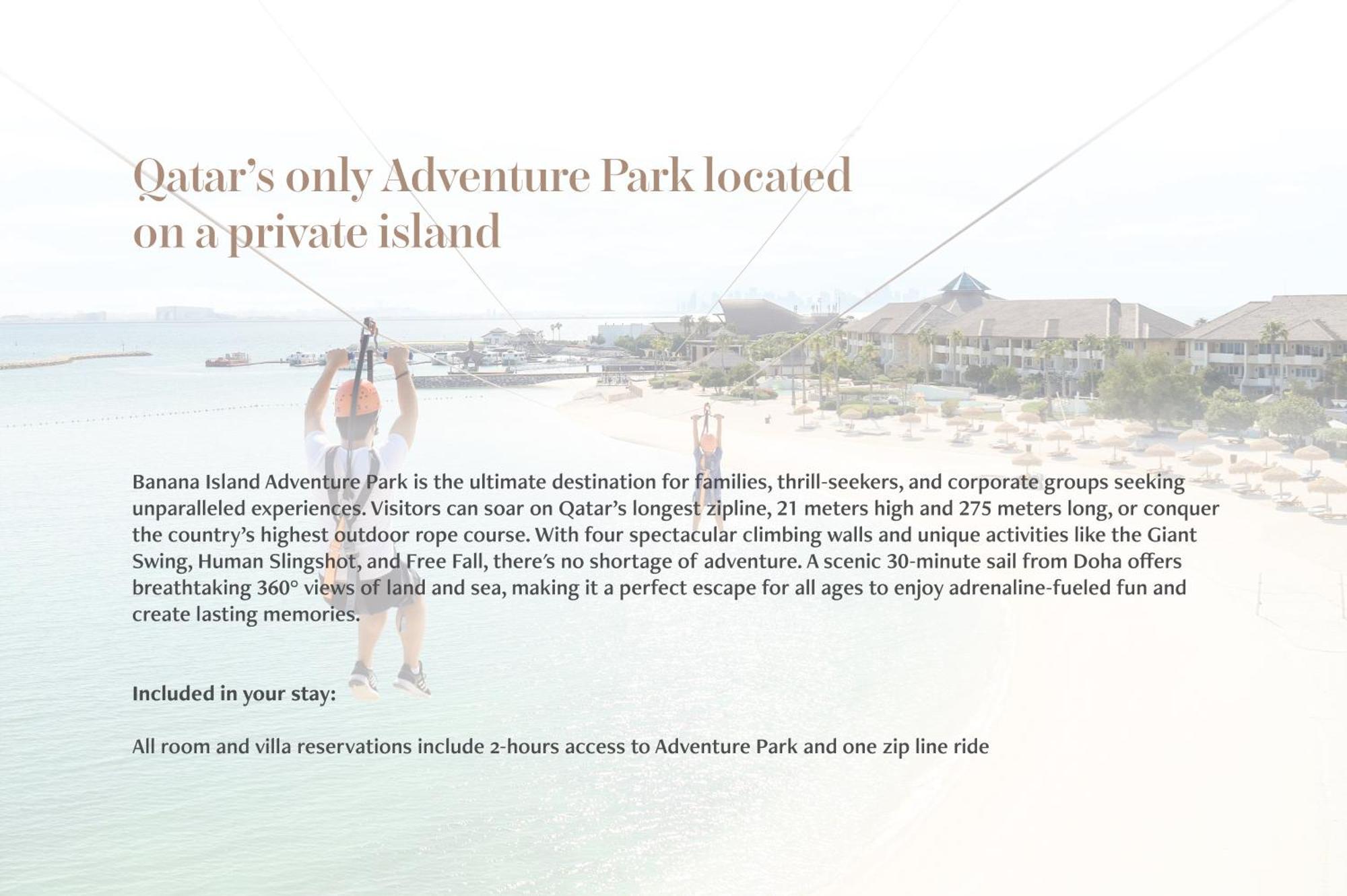 Banana Island Resort Doha By Anantara Esterno foto